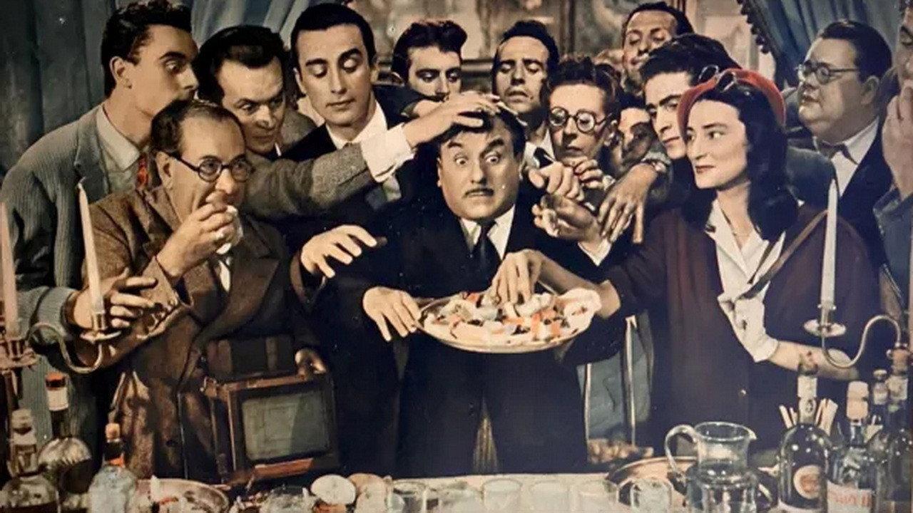 Fame and the Devil 1949 movie scene