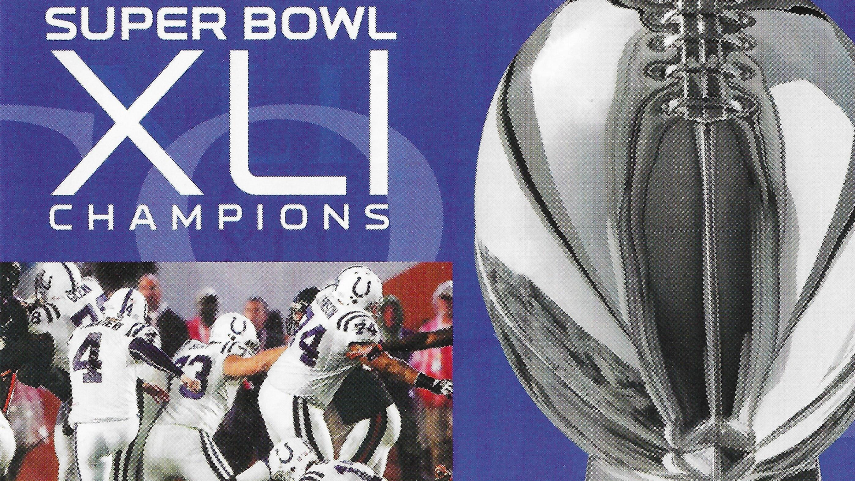 NFL Super Bowl XLI - Indianapolis Colts Championship 2007 movie scene