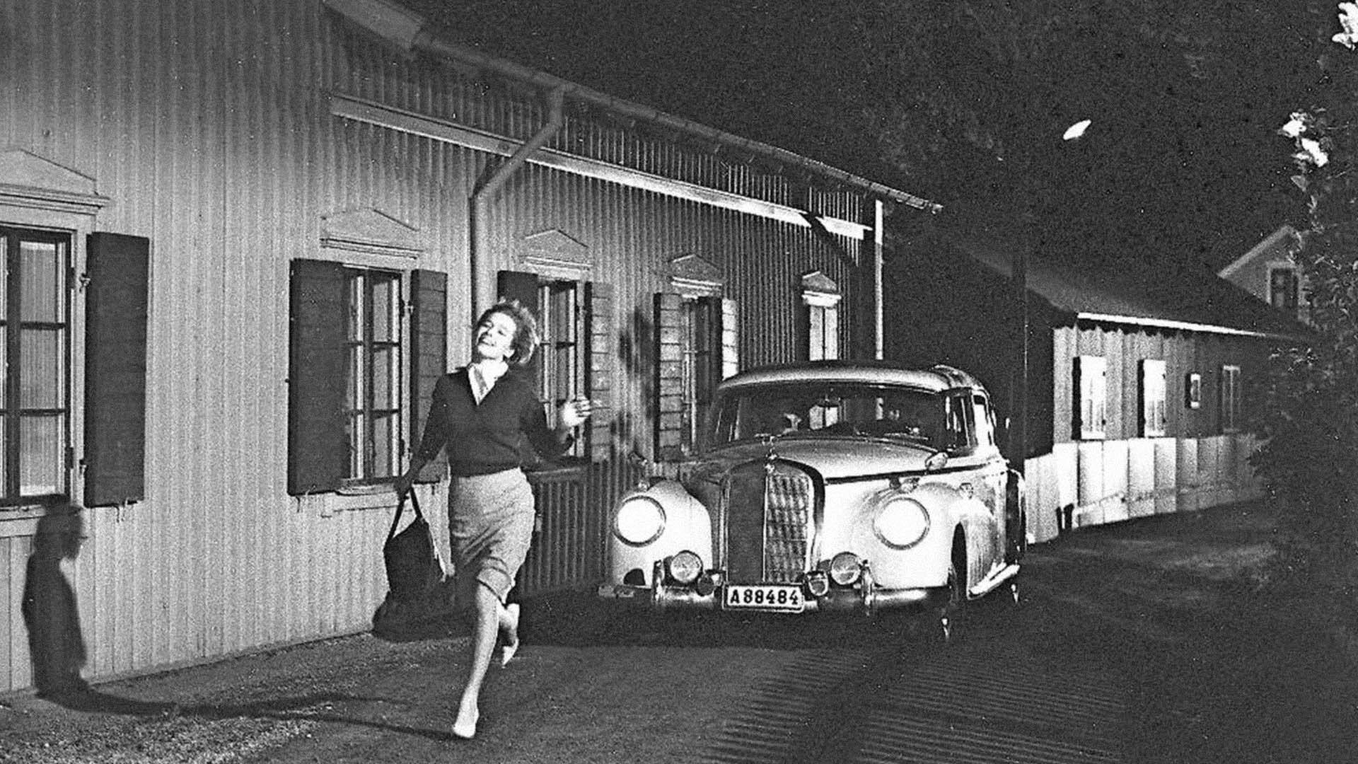 The Yellow Car 1963 movie scene