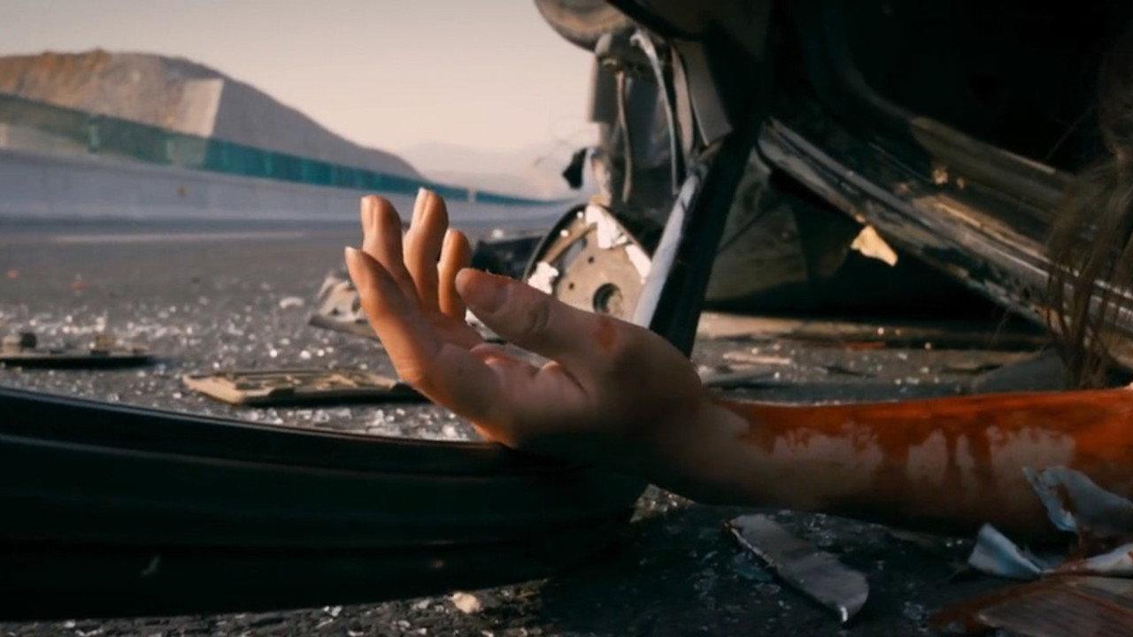 Haunted Road 2014 movie scene