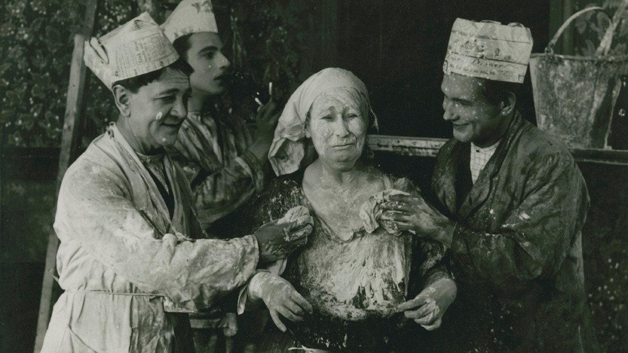 The Hatter’s Ball 1928 movie scene