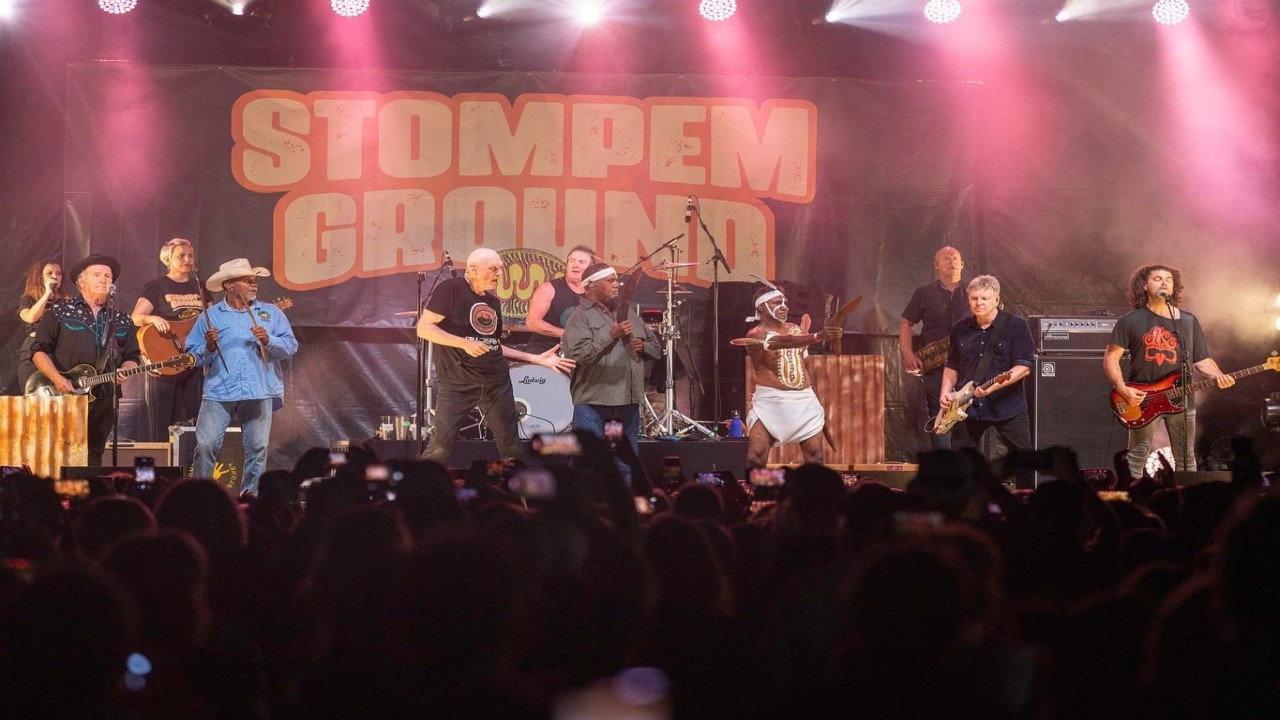 Stompem Ground 2022 - Midnight Oil 2022 movie scene
