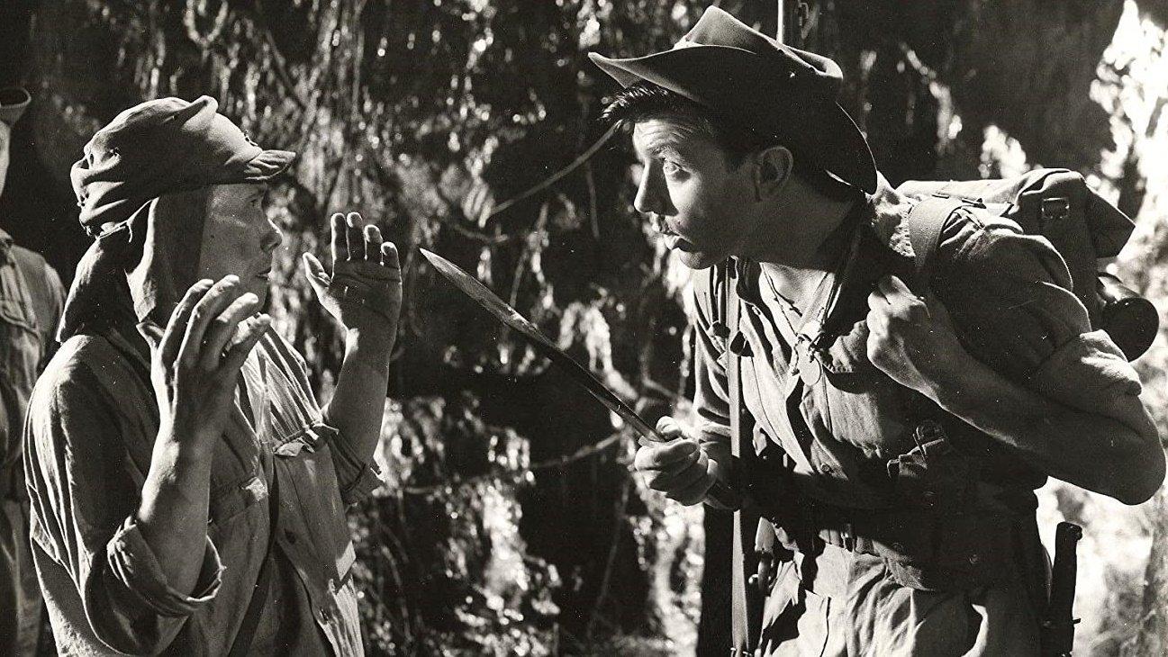 The Long and the Short and the Tall 1961 movie scene