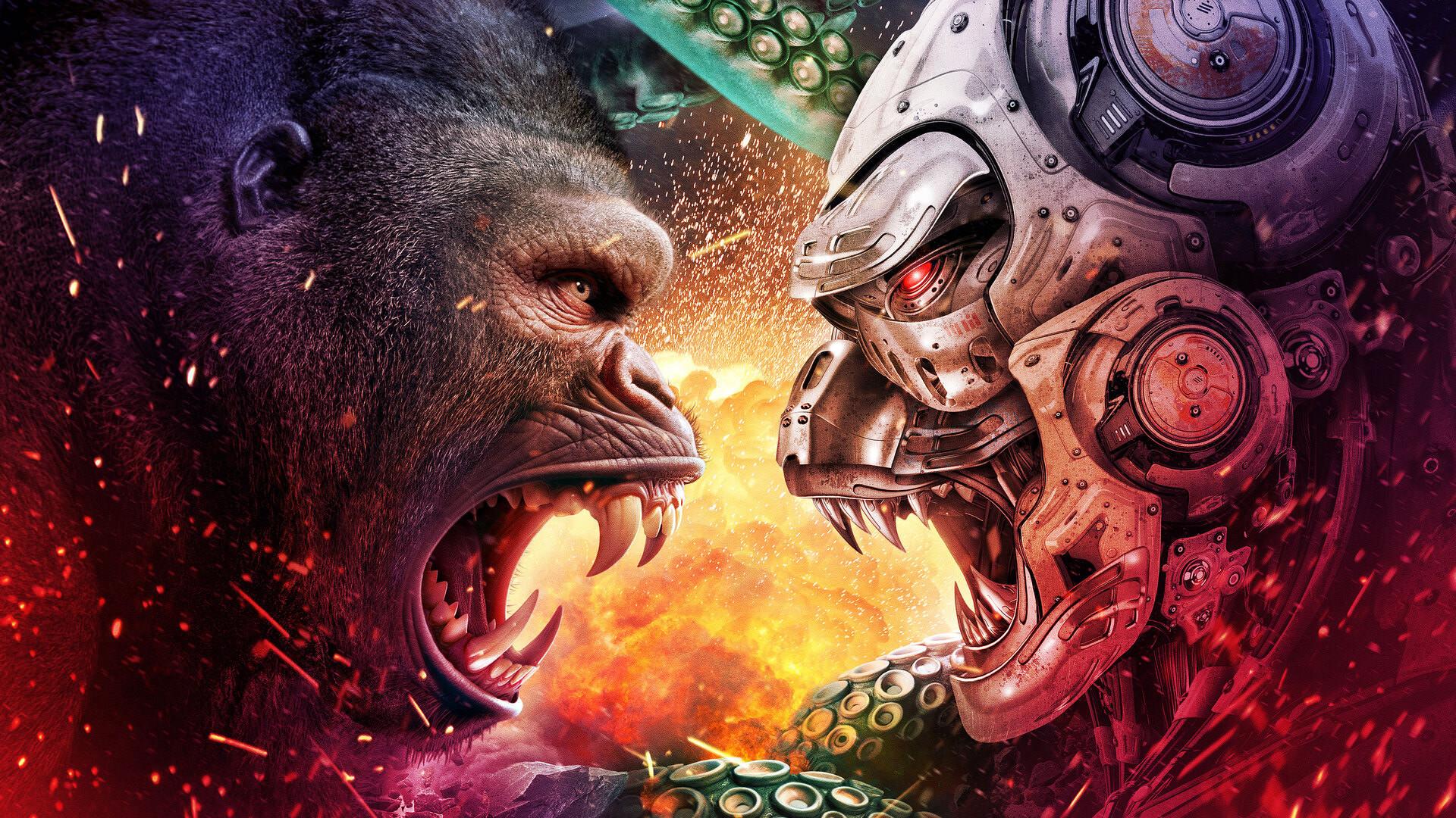 Ape X Mecha Ape: New World Order 2024 movie scene