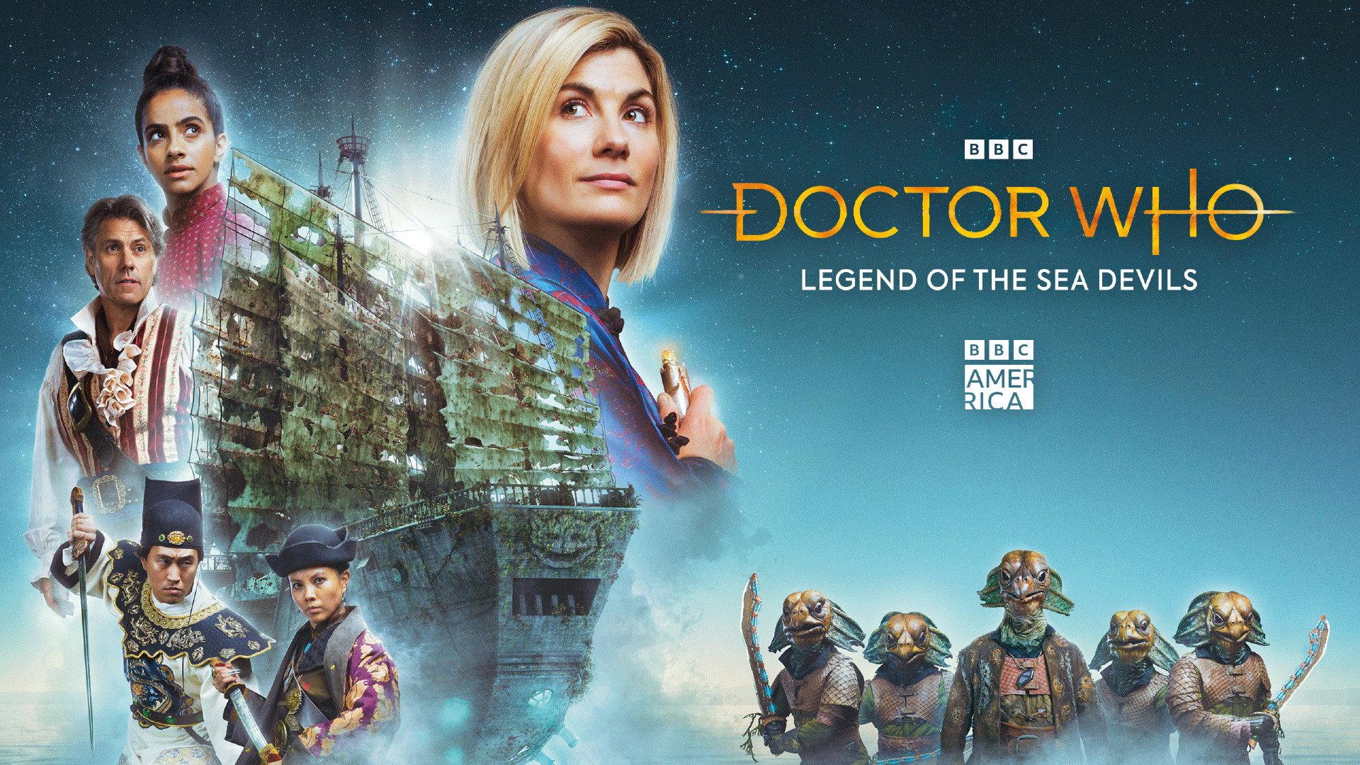 Doctor Who: Legend of the Sea Devils 2022 movie scene