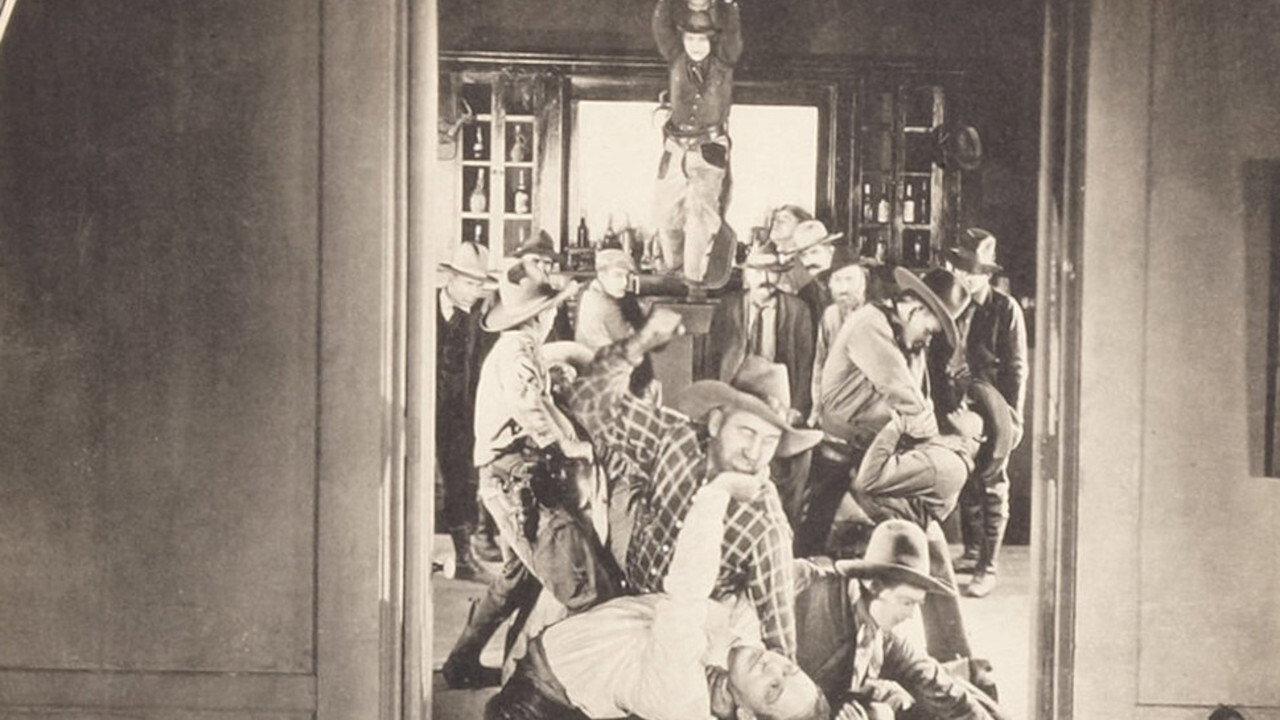North of Nevada 1924 movie scene