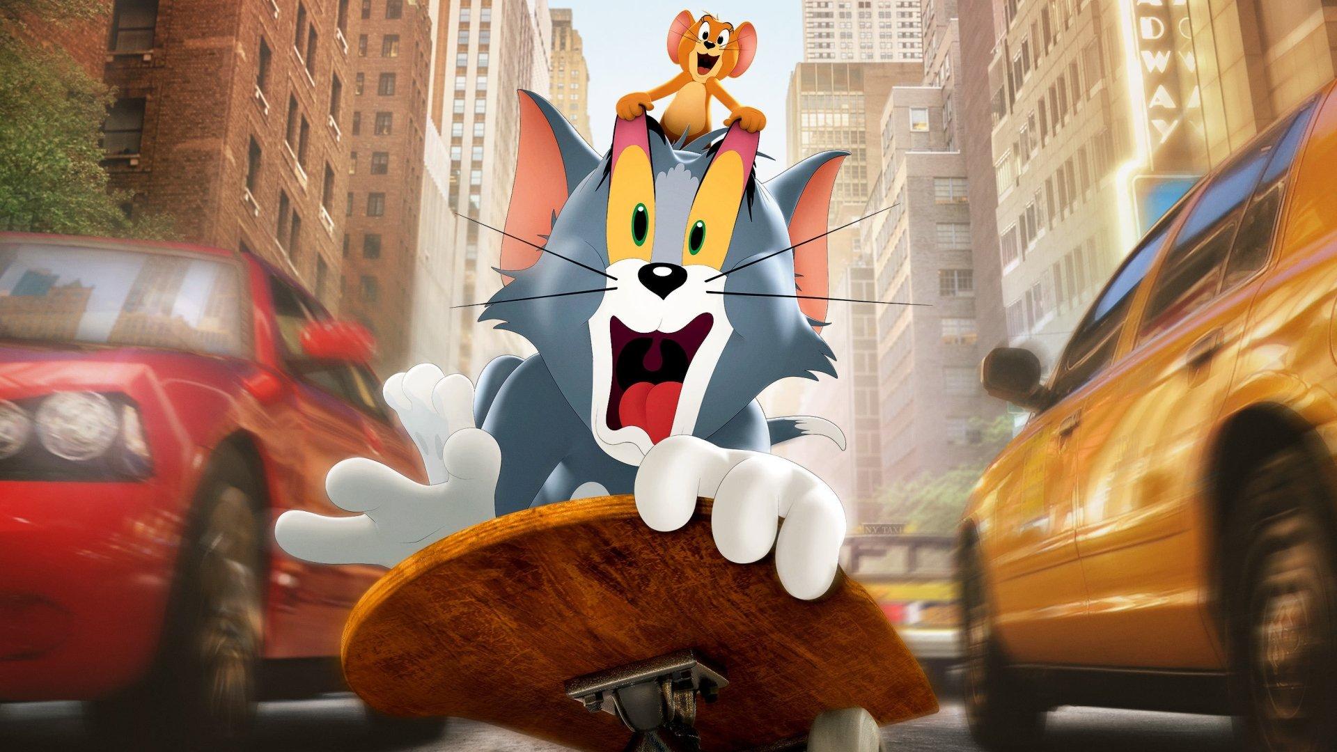 Tom & Jerry 2021 movie scene