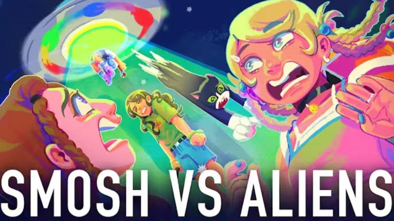 Smosh vs Aliens: The Movie 2025 movie scene