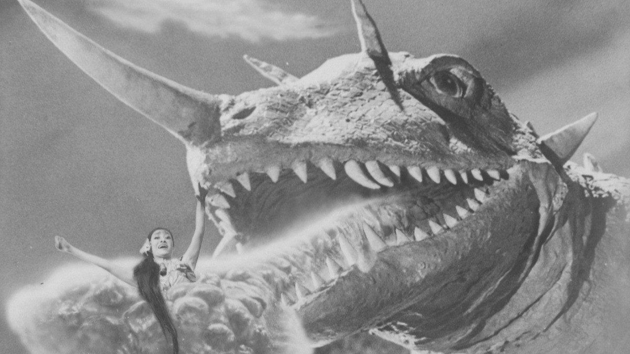 War of the Monsters 1967 movie scene