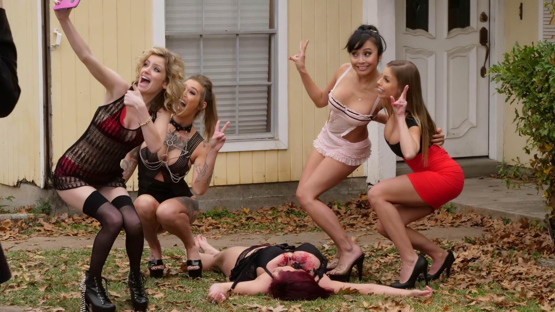 Girls Guns and Blood 2019 movie scene