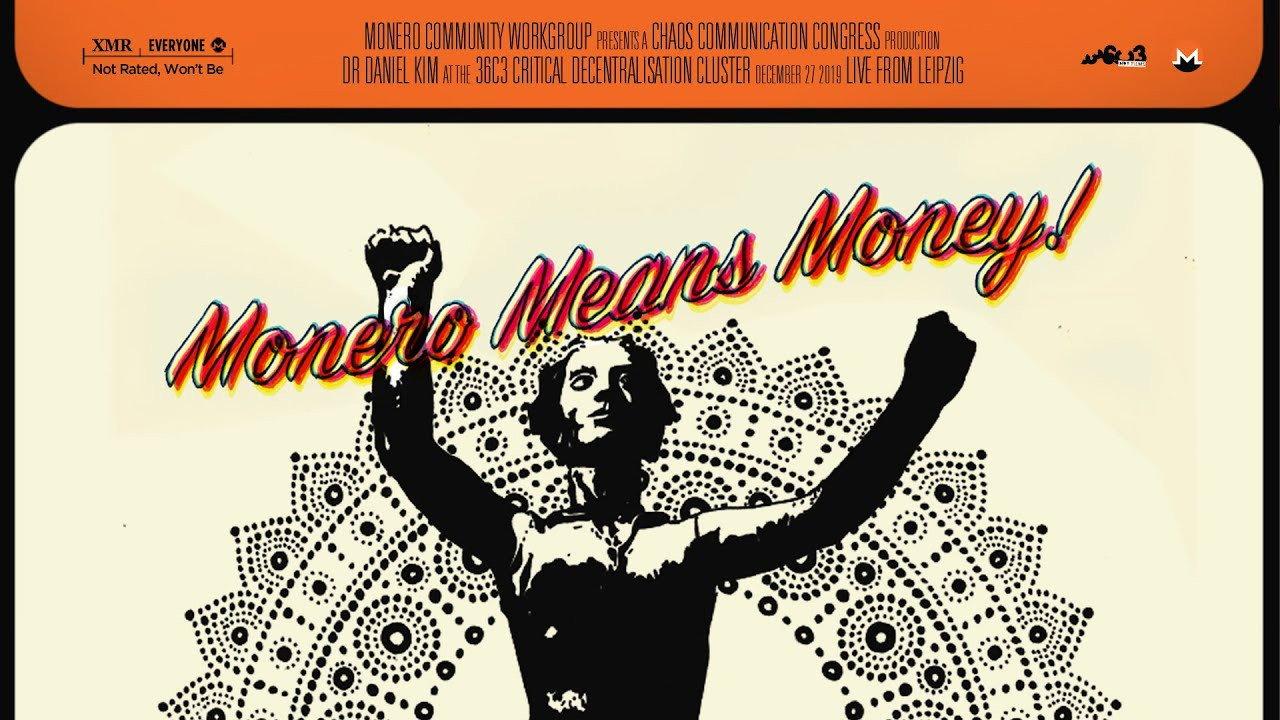 Monero Means Money: Cryptocurrency 101, Live from Leipzig 2020 movie scene