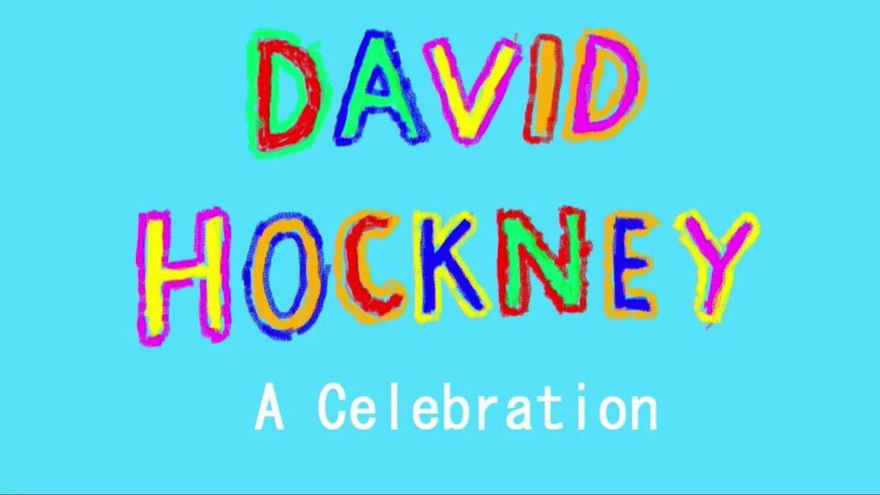 David Hockney: A Celebration 2023 movie scene