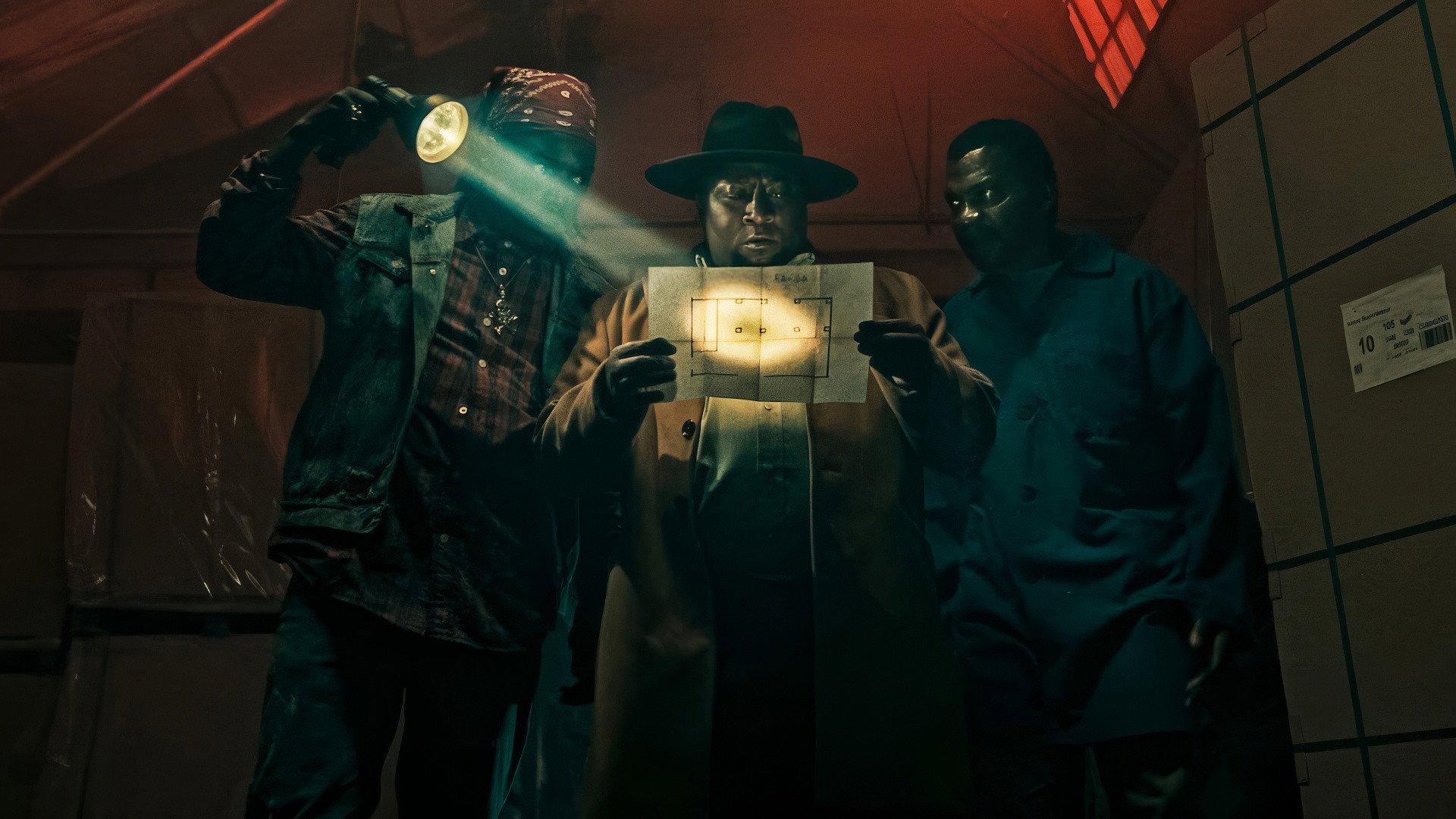 Big Nunu's Little Heist 2023 movie scene
