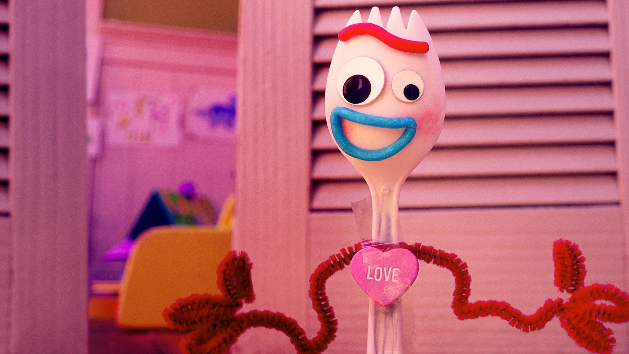Forky Asks a Question: What Is Love? 2019 movie scene