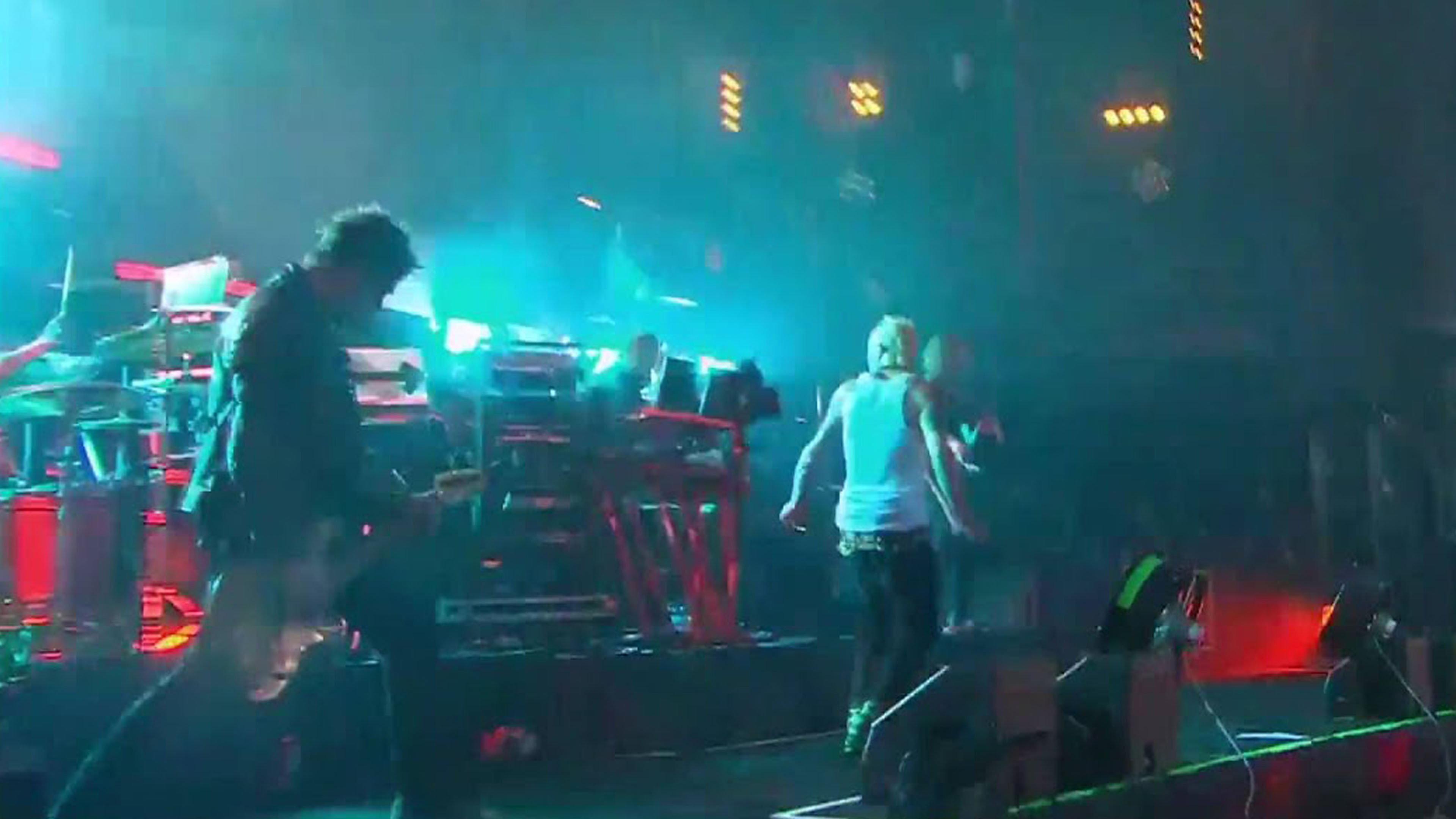 The Prodigy: Invaders Alive 2011 movie scene