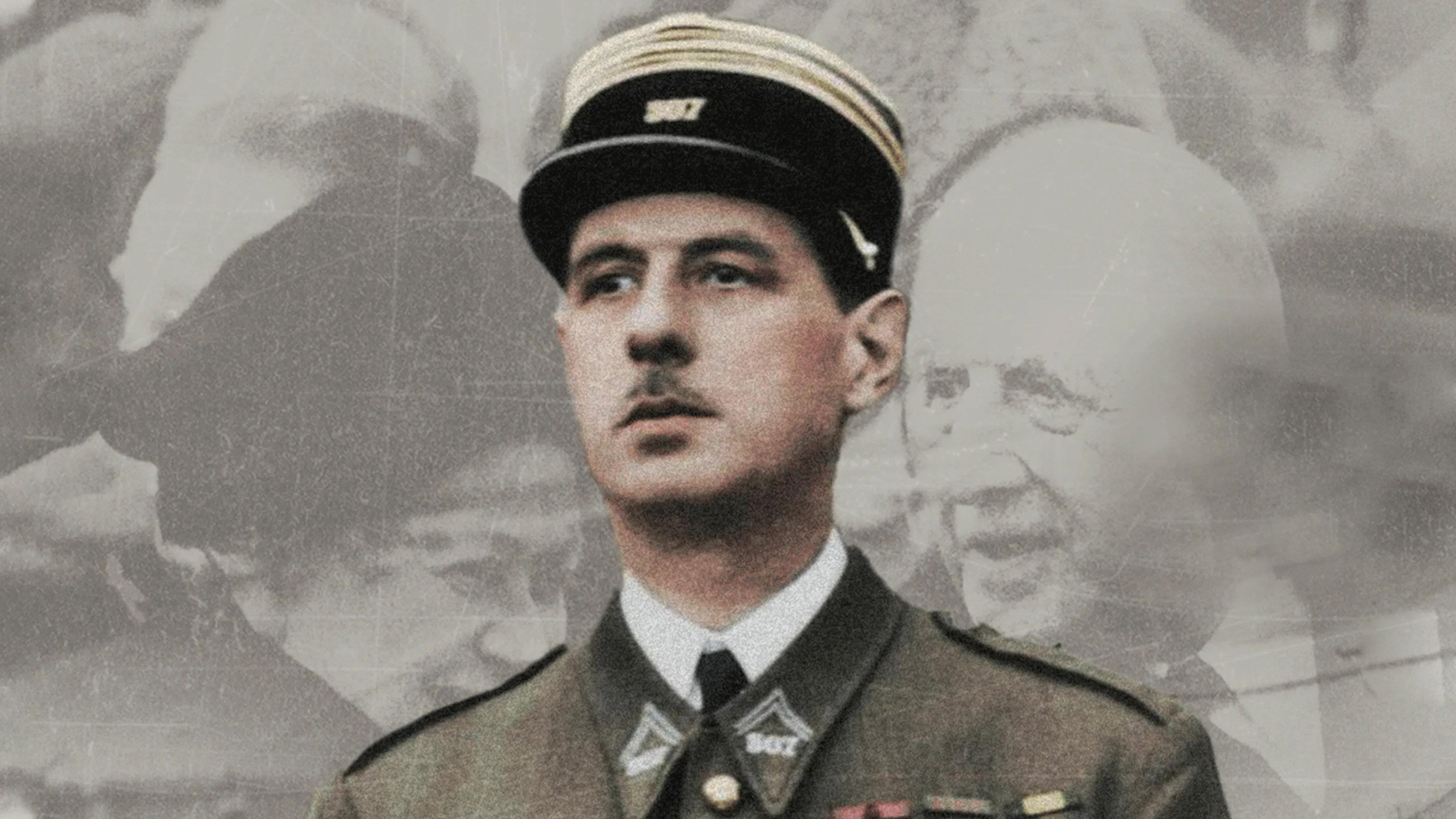 De Gaulle, story of a giant 2020 movie scene