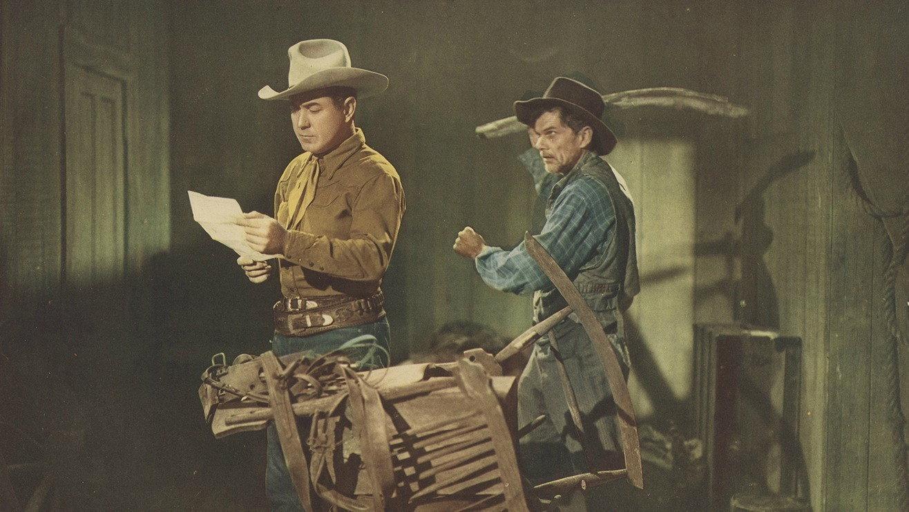 The Haunted Mine 1946 movie scene