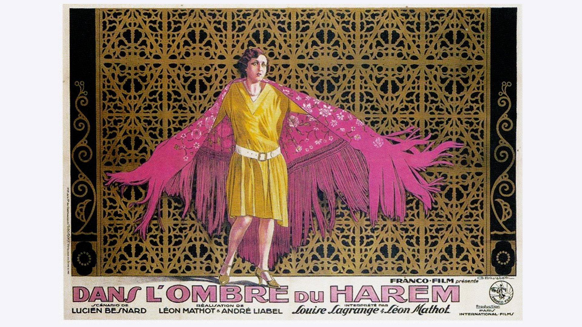 In the Shadow of the Harem 1928 movie scene