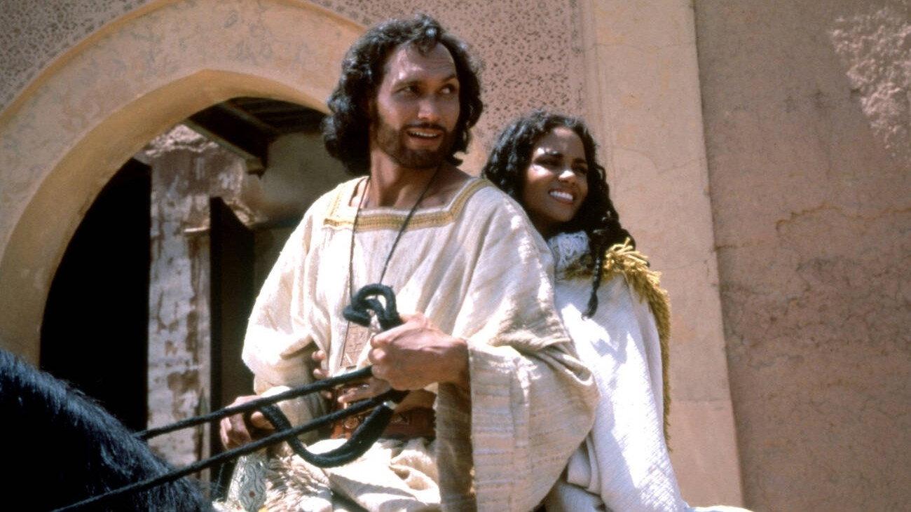 Solomon & Sheba 1995 movie scene