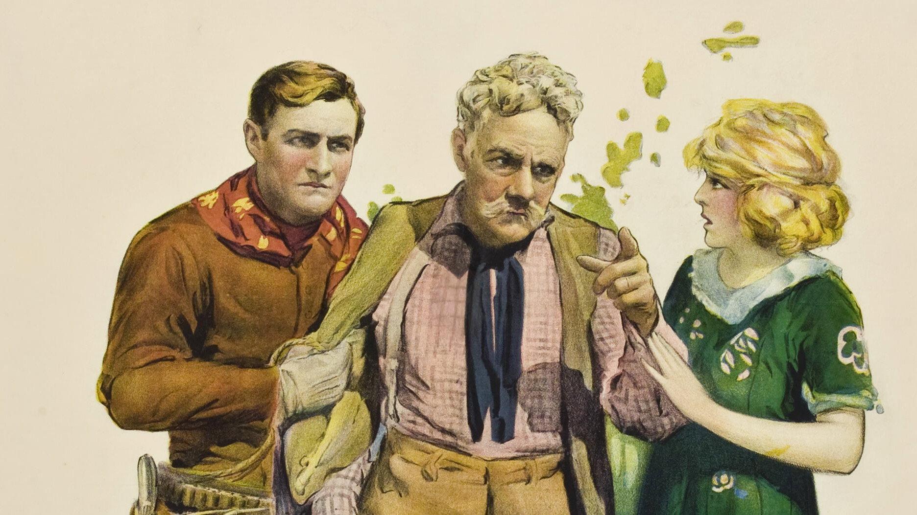 Prairie Trails 1920 movie scene