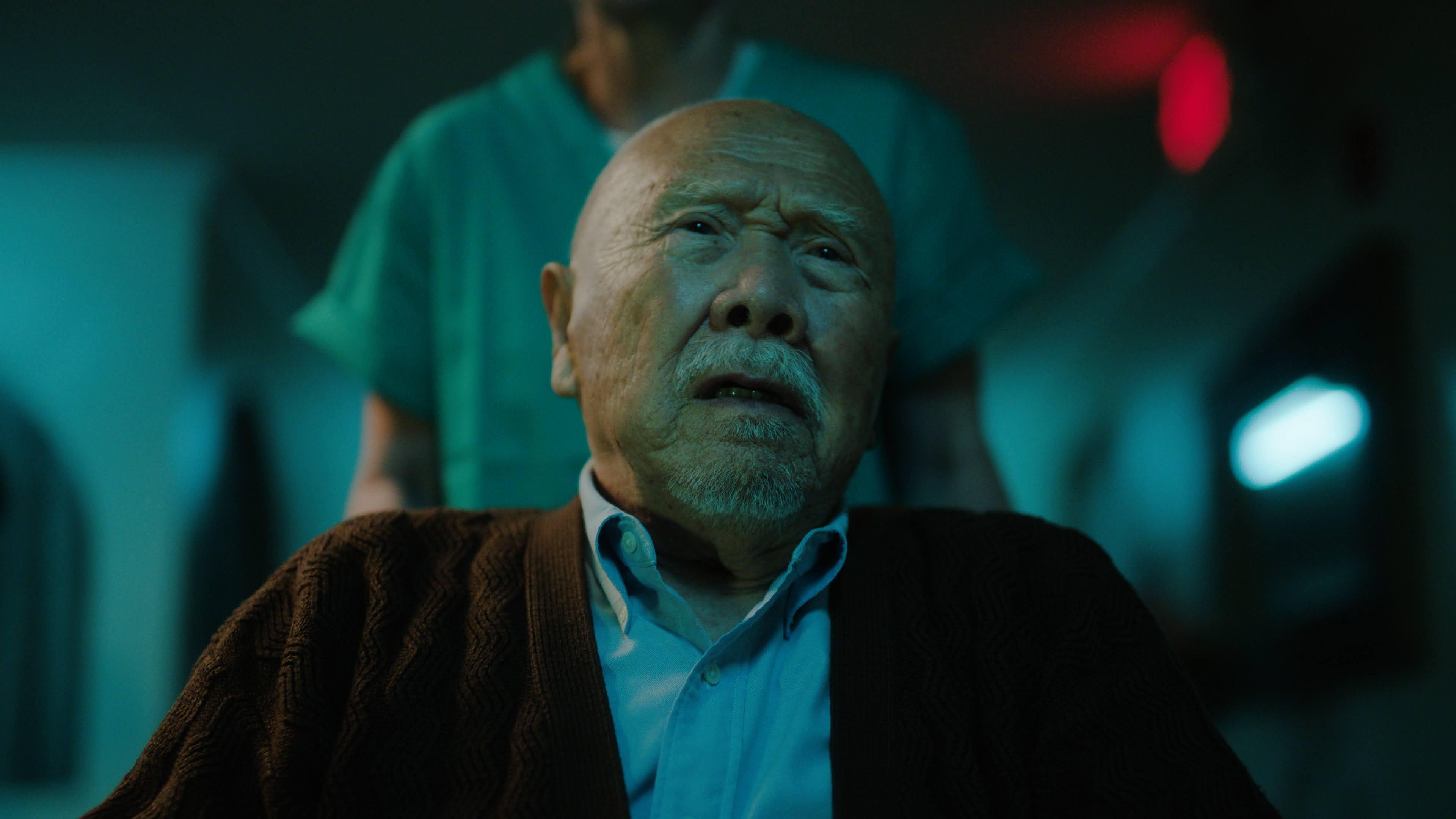 Sundowning 2024 movie scene