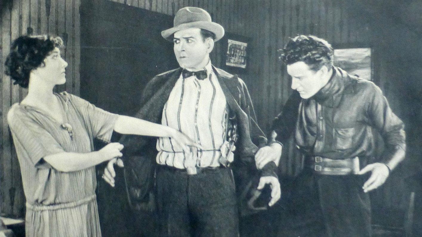 The Love Gambler 1922 movie scene
