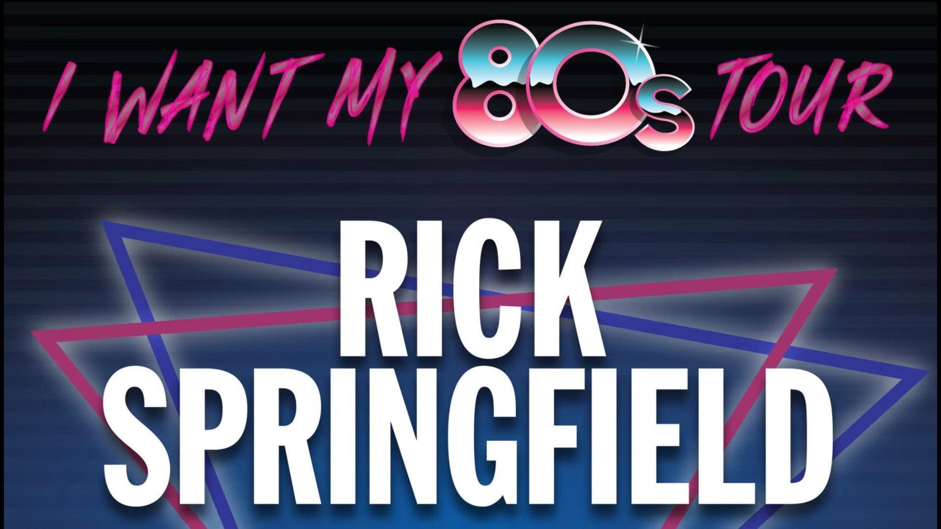 I Want My '80s Tour Live movie scene