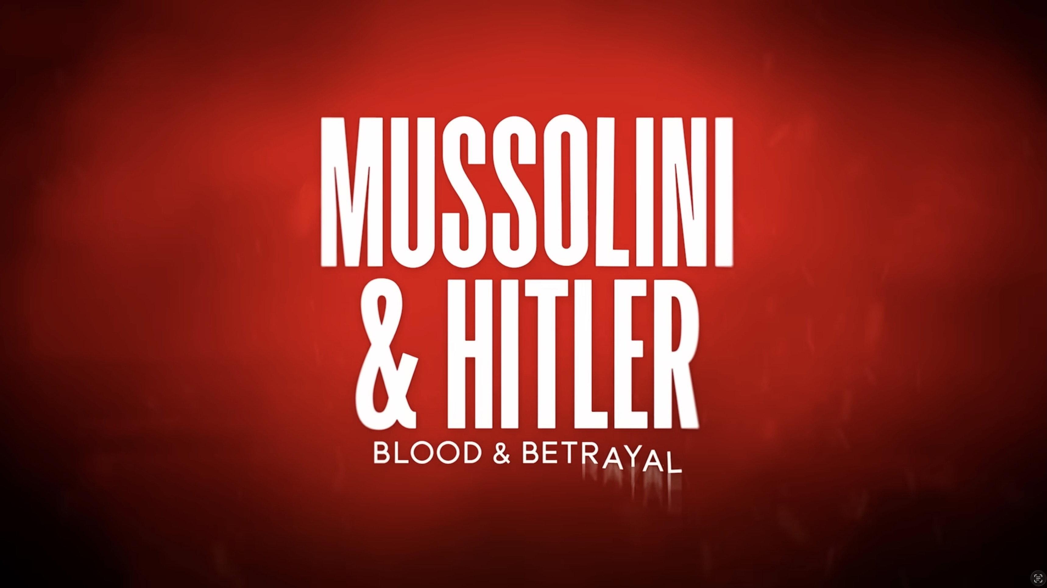 Mussolini & Hitler: Blood & Betrayal 2025 movie scene