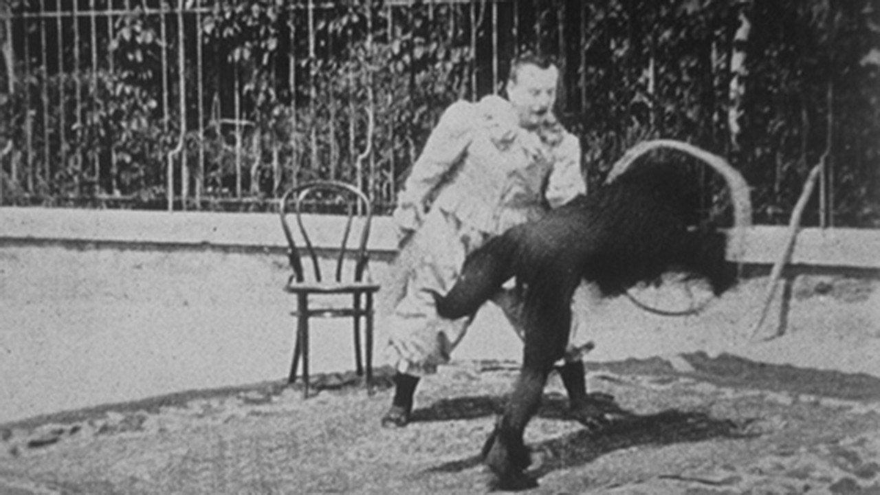 L’homme-chien 1897 movie scene