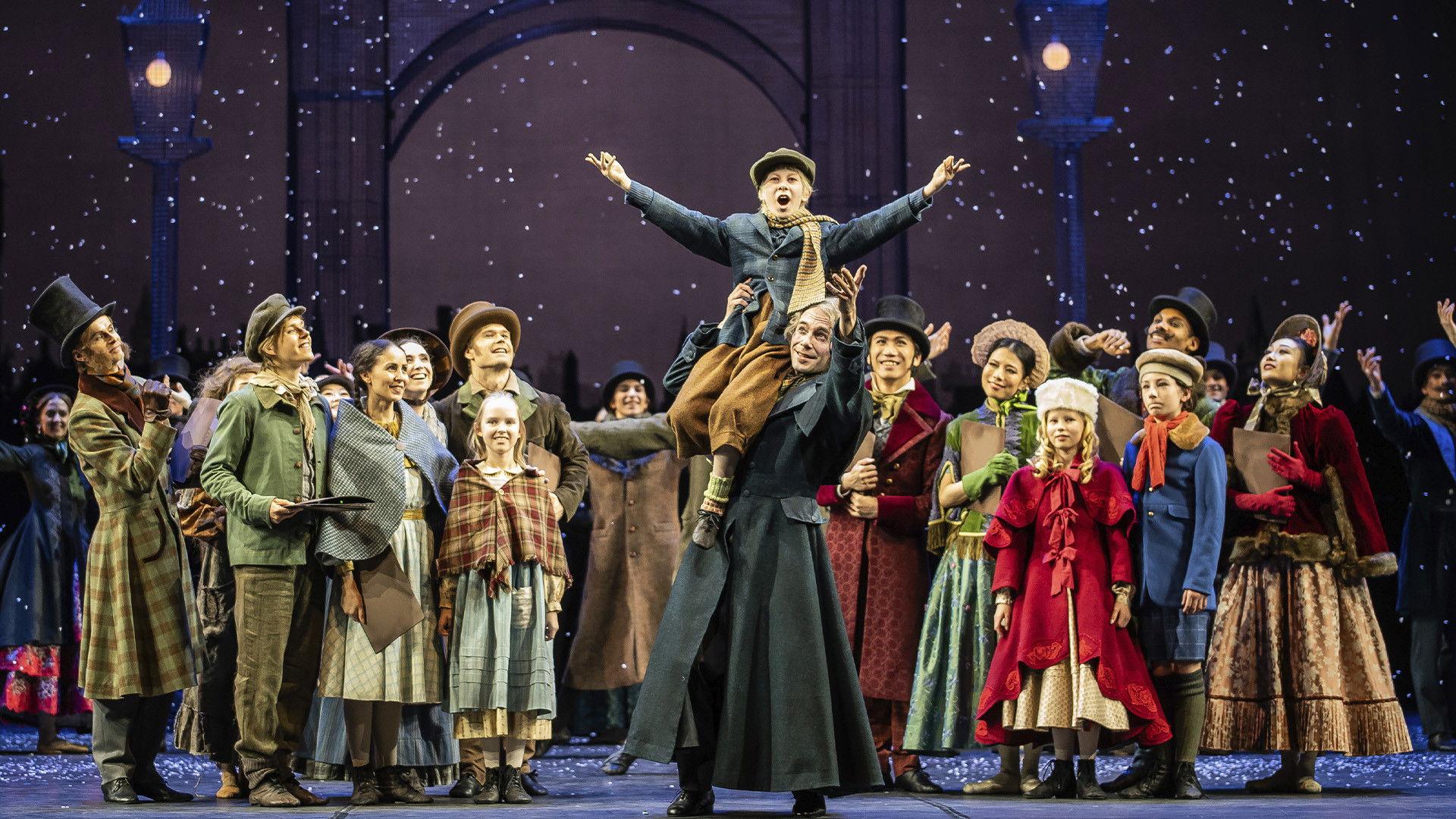 A Christmas Carol 2023 movie scene