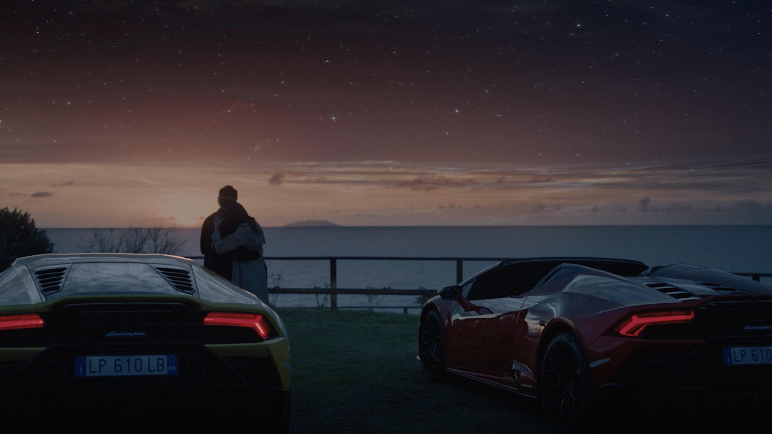 Lamborghini Connect 2021 movie scene