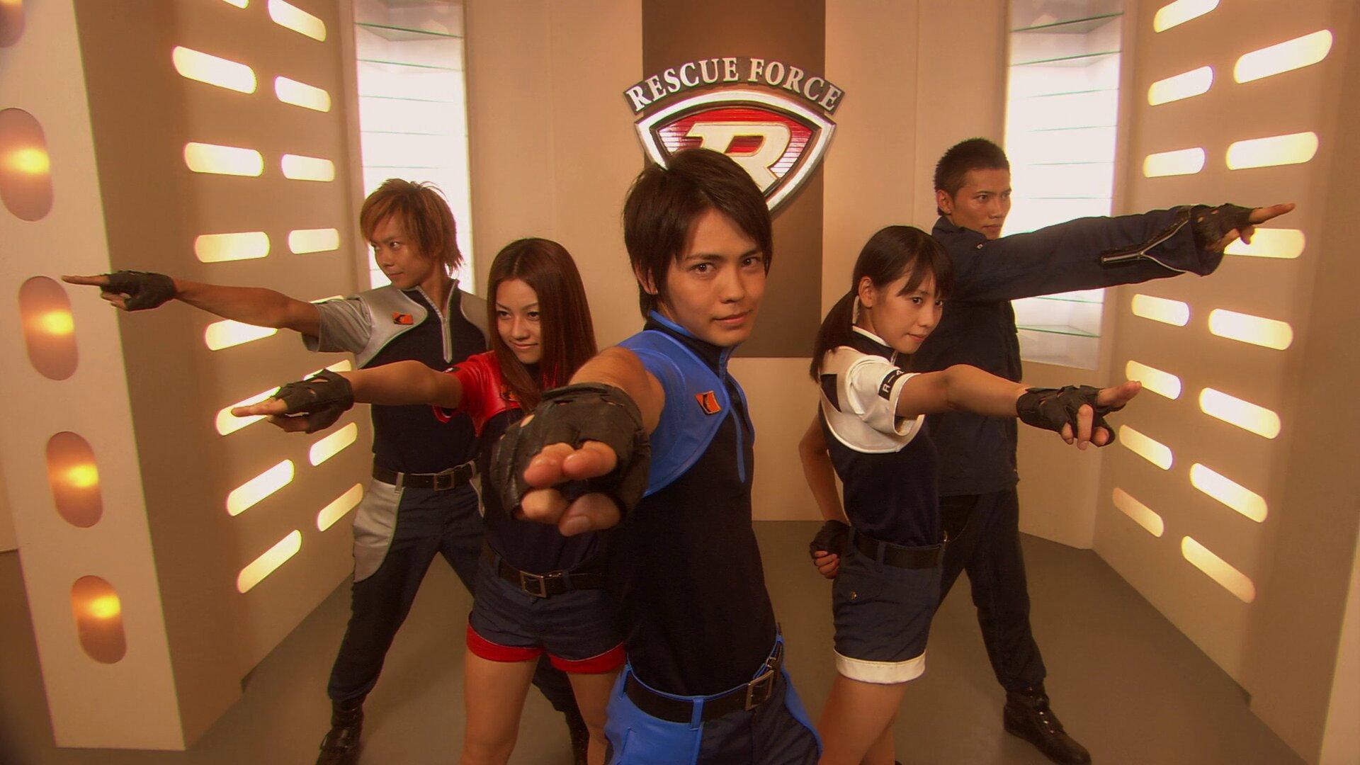 Tomica Hero: Rescue Force Explosive Movie: Rescue the Mach Train! 2008 movie scene