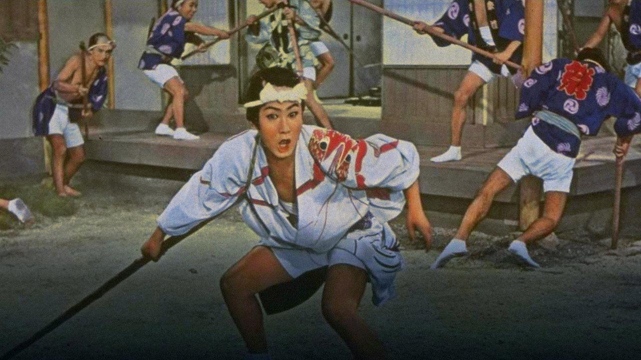 Isshin Tasuke: A World in Danger 1958 movie scene