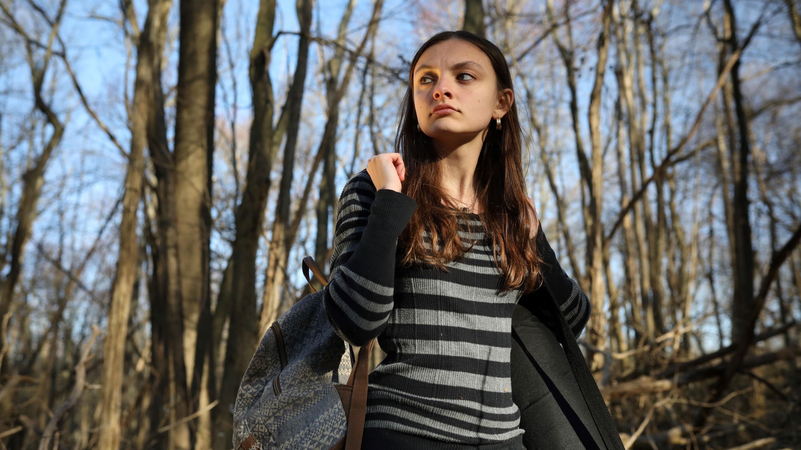 Ember in the Woods 2023 movie scene