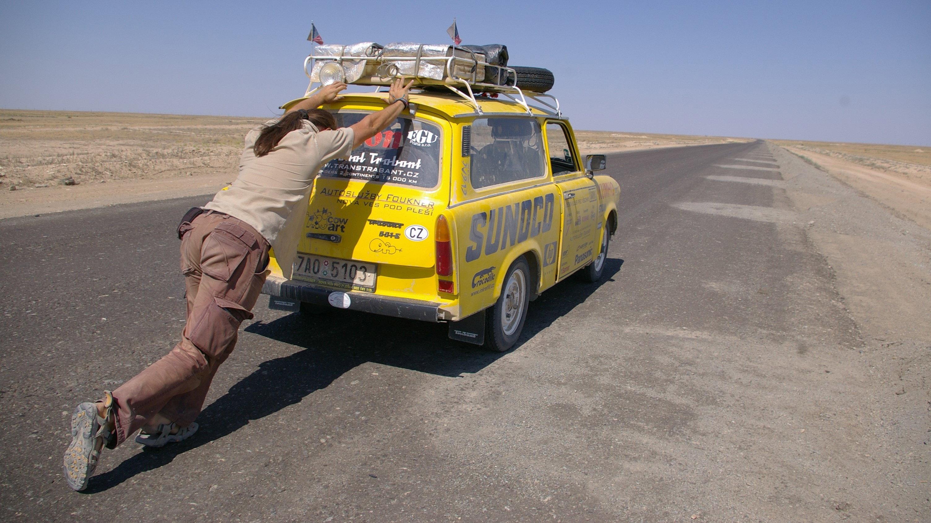 Along the Silk Road in a Trabant 2009 movie scene