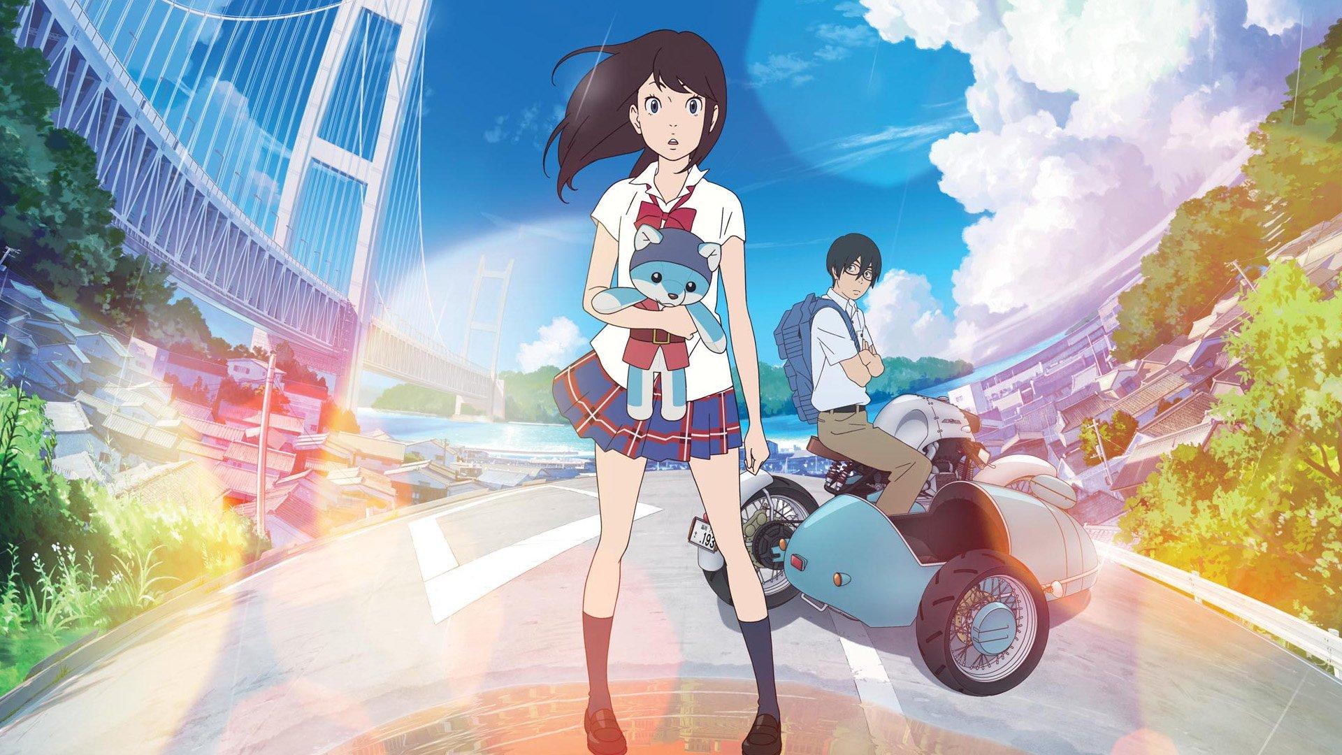 Napping Princess 2017 movie scene