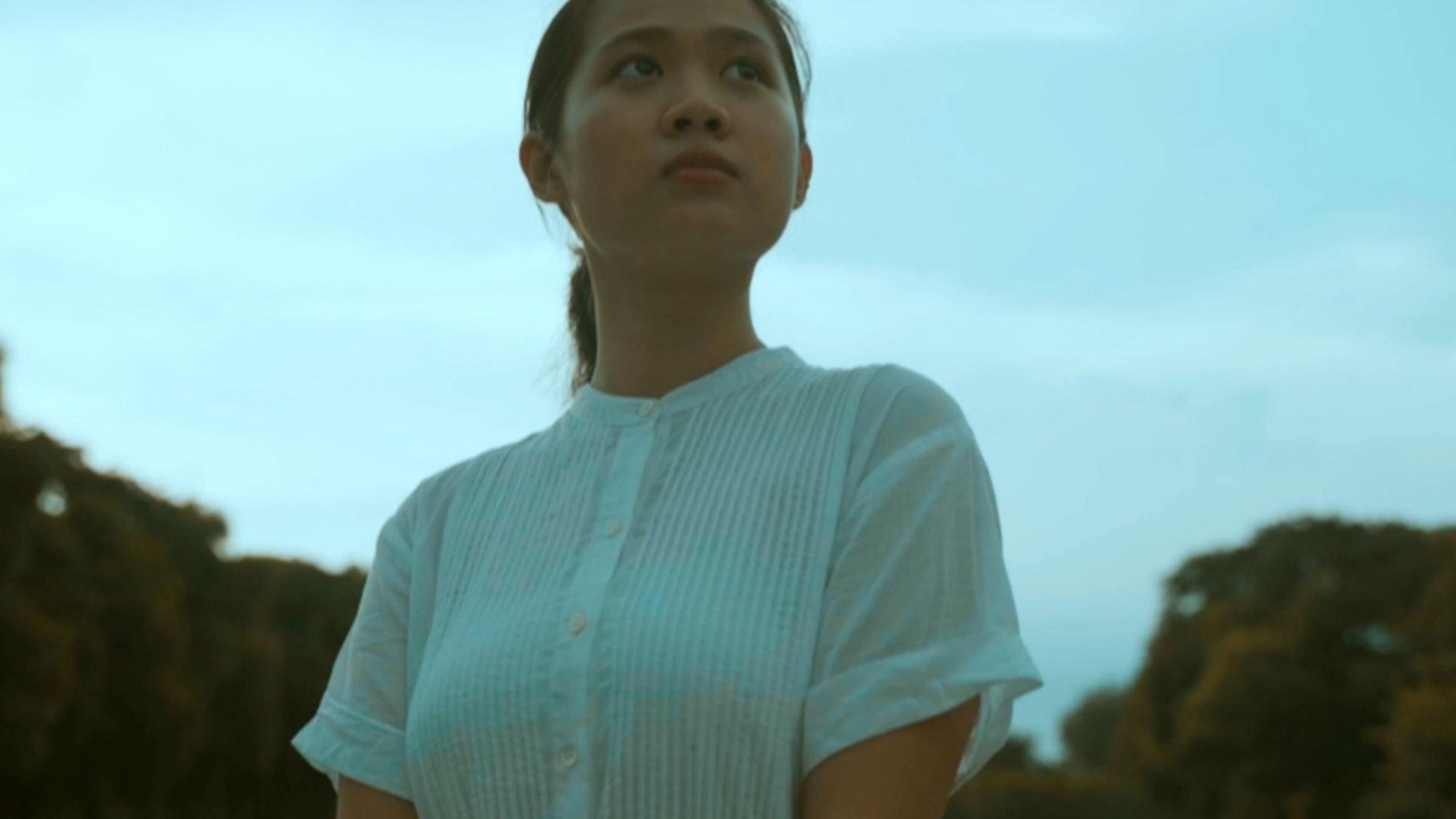 The Silent Words of a White Bird 2019 movie scene