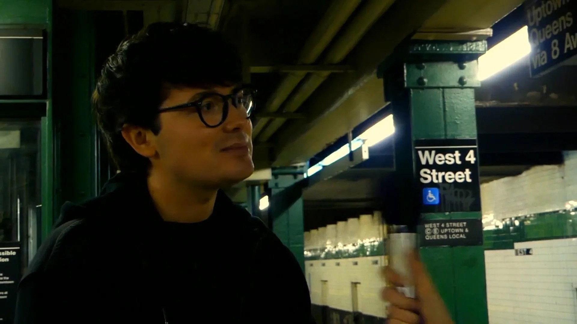 Subway Shark 2024 movie scene