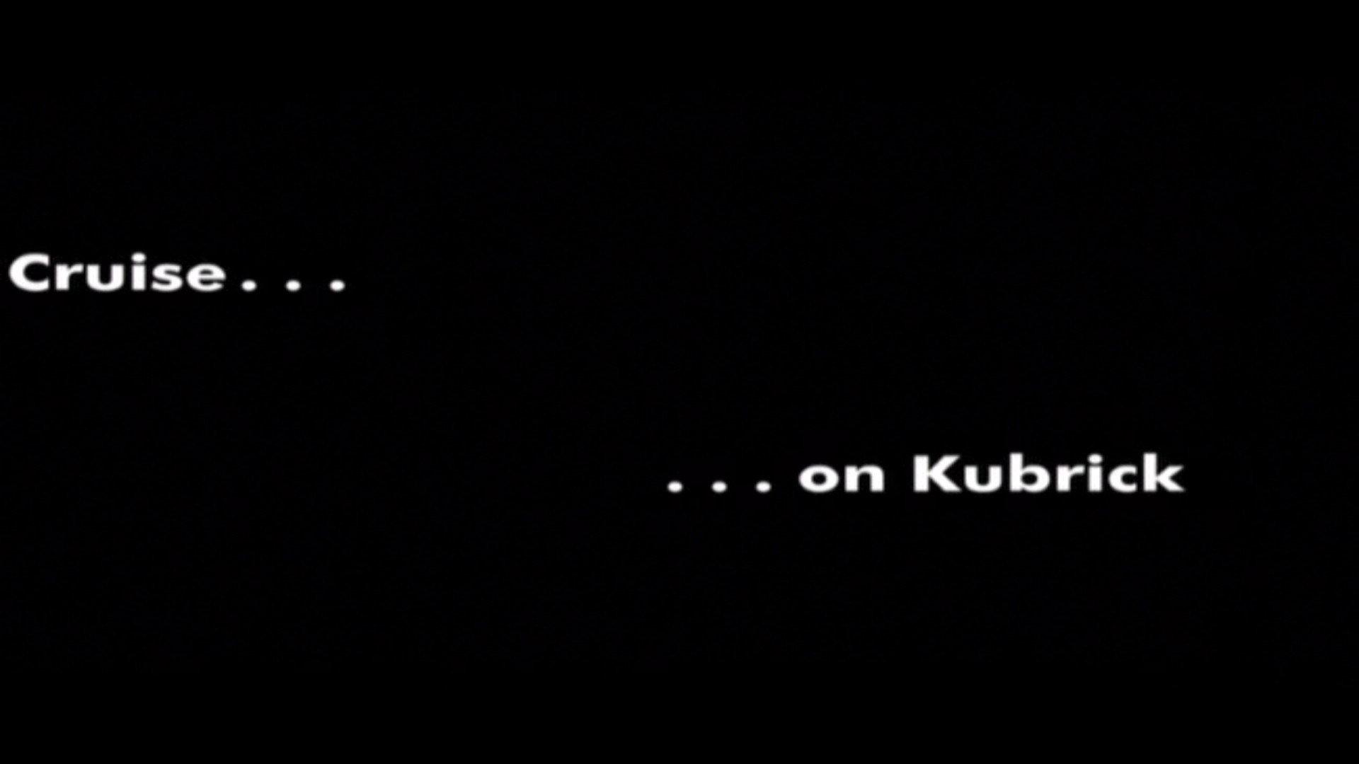 Cruise on Kubrick 1999 movie scene