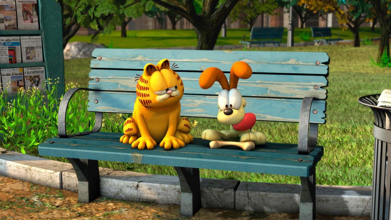 Garfield Gets Real 2007 movie scene