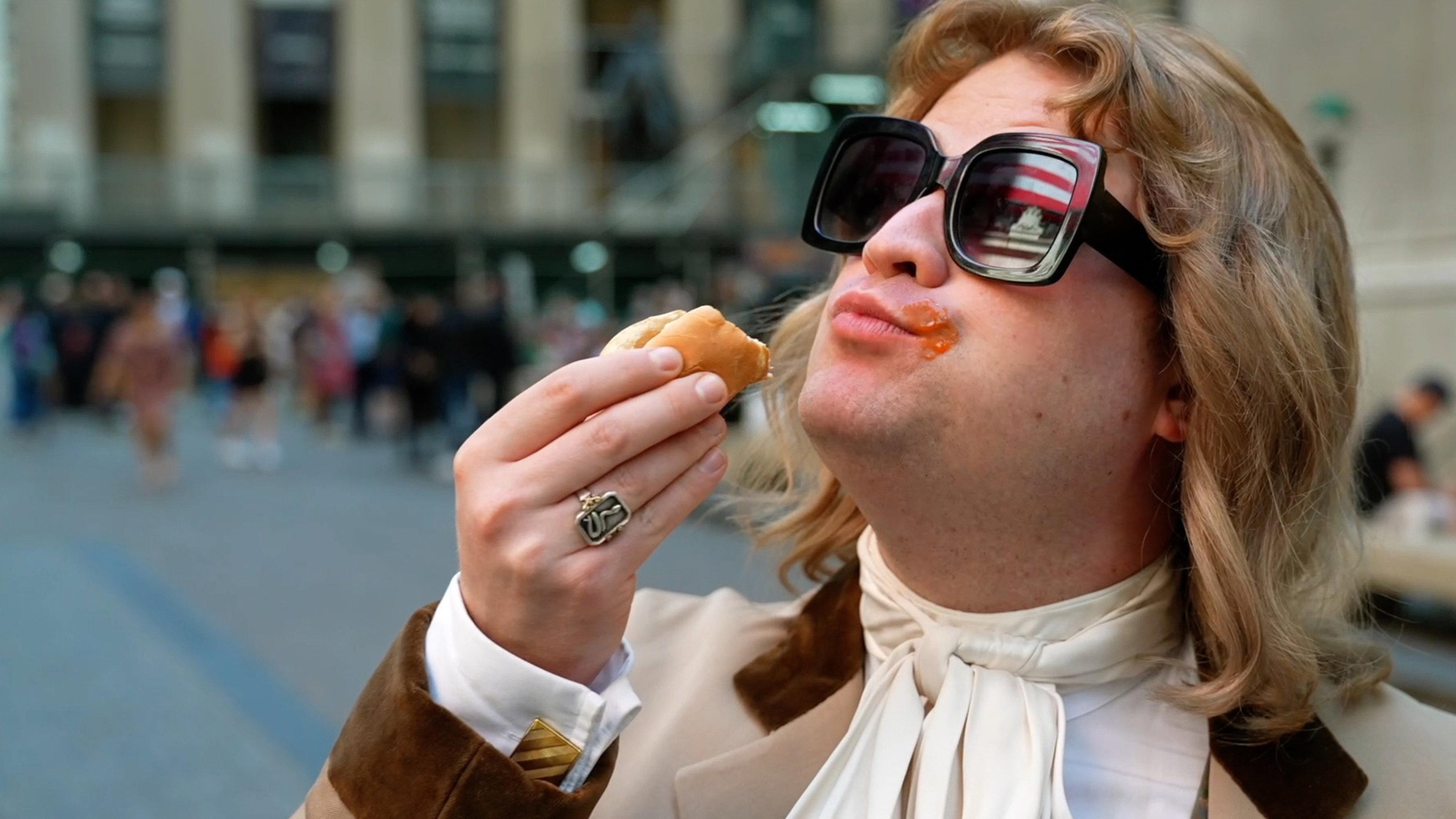 Oscar Wilde About America 2025 movie scene