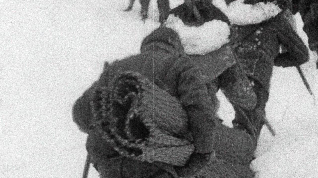 The Italian War at 3000m up the Adamello 1916 movie scene