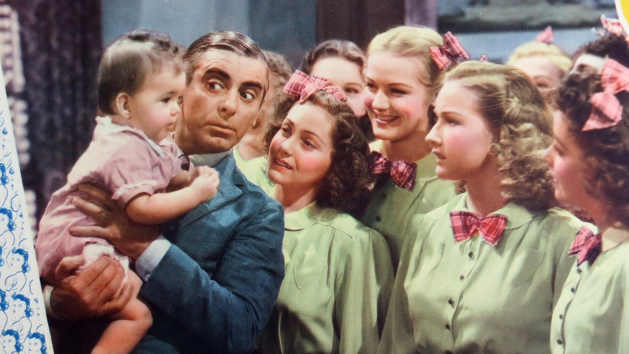 Forty Little Mothers 1940 movie scene