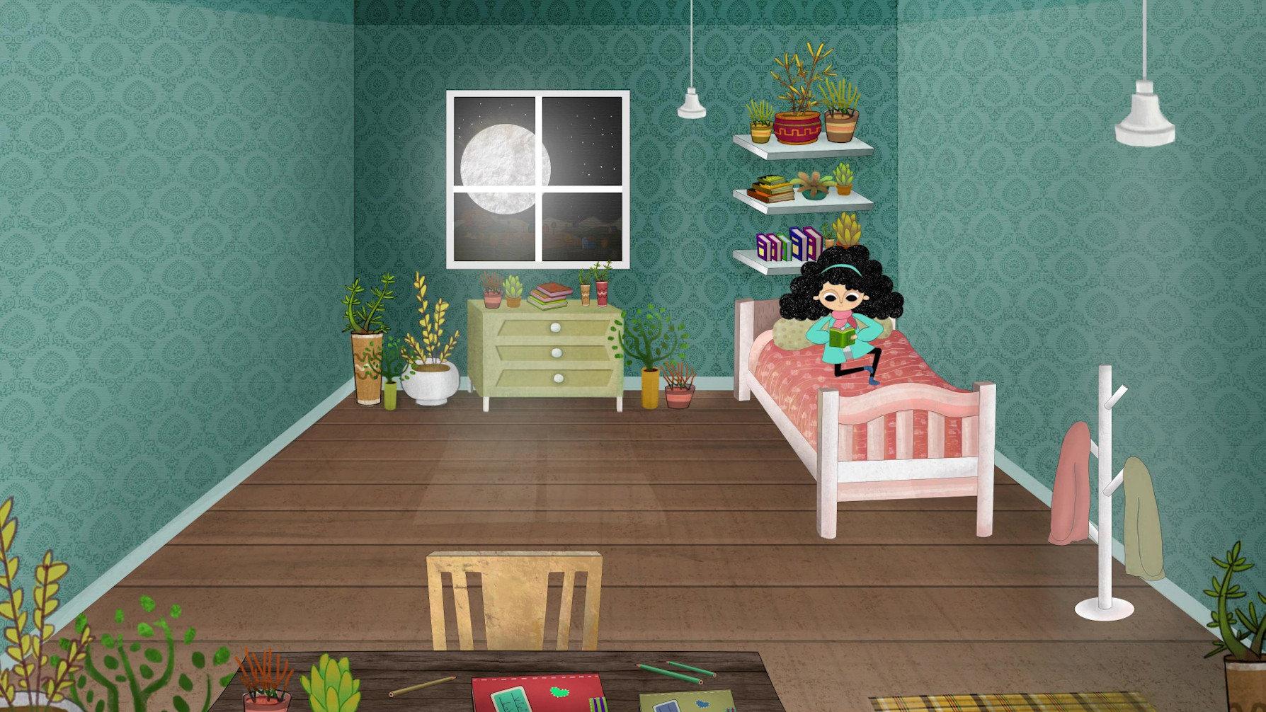 Vivi Wolf and the Magical Room 2019 movie scene