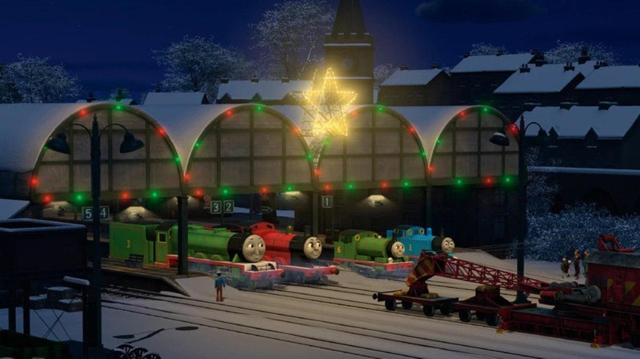 Thomas & Friends: Merry Winter Wish 2010 movie scene