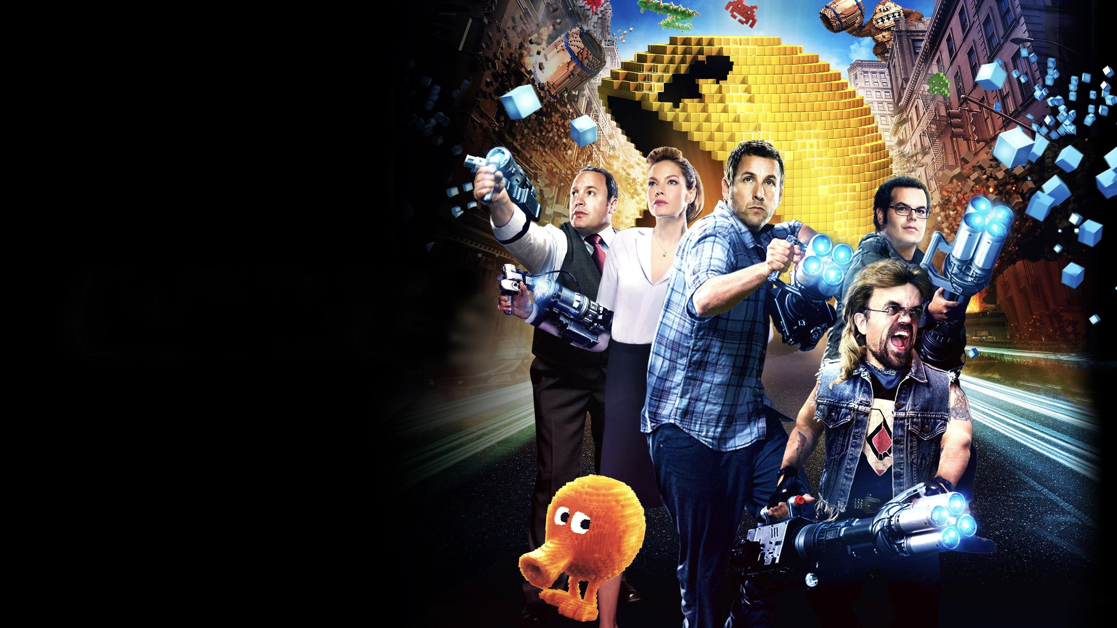 Pixels 2015 movie scene