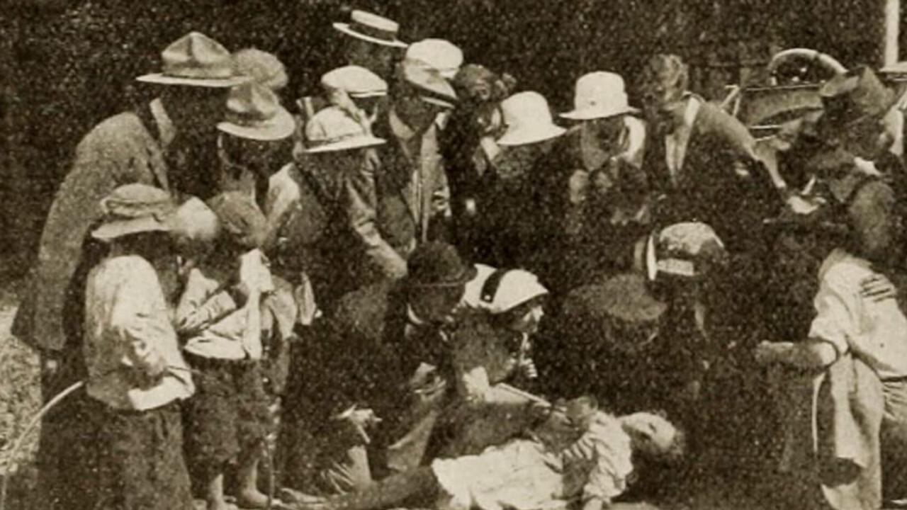 The Price Paid 1914 movie scene