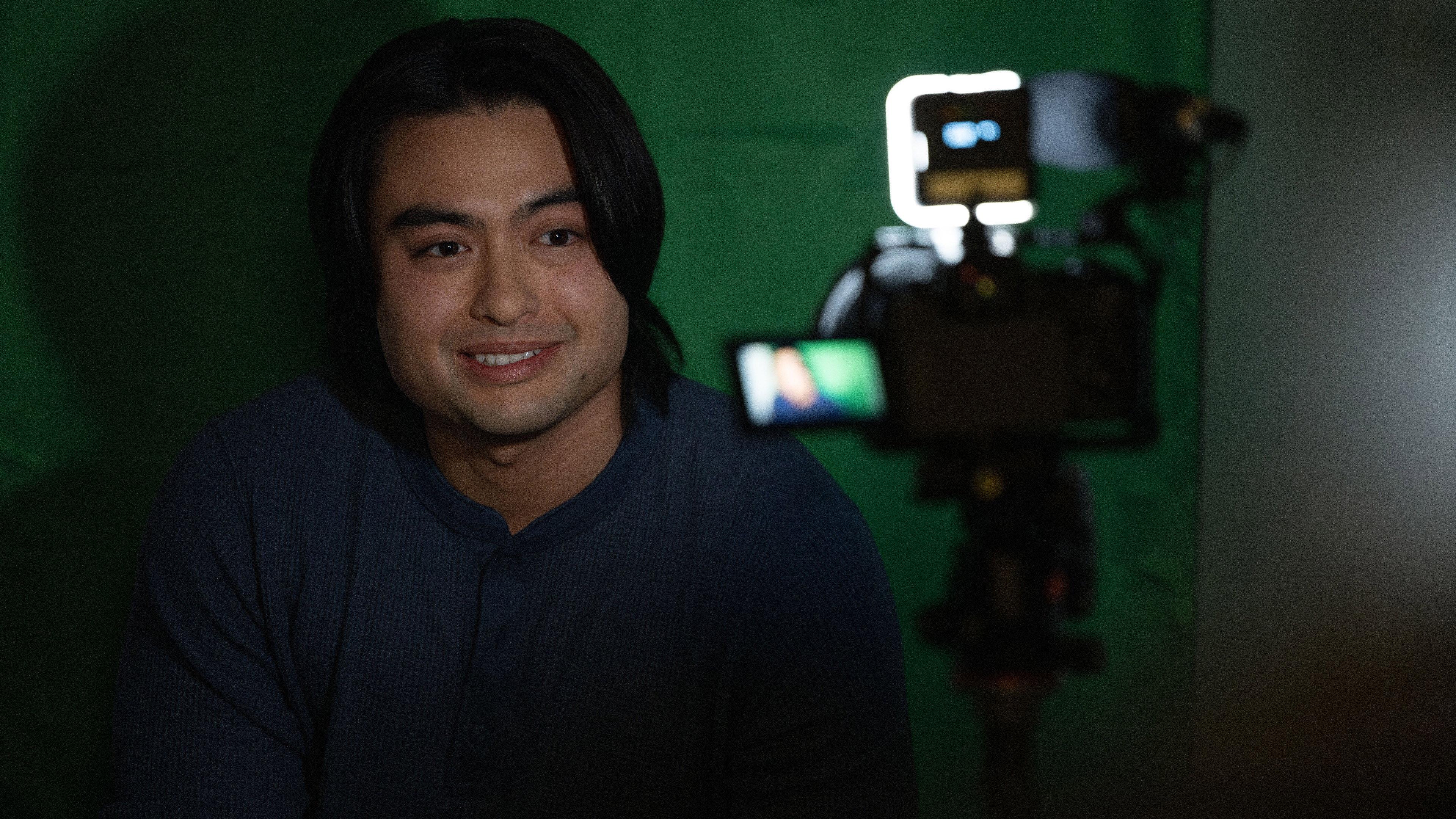 Asian Male Lead 2025 movie scene