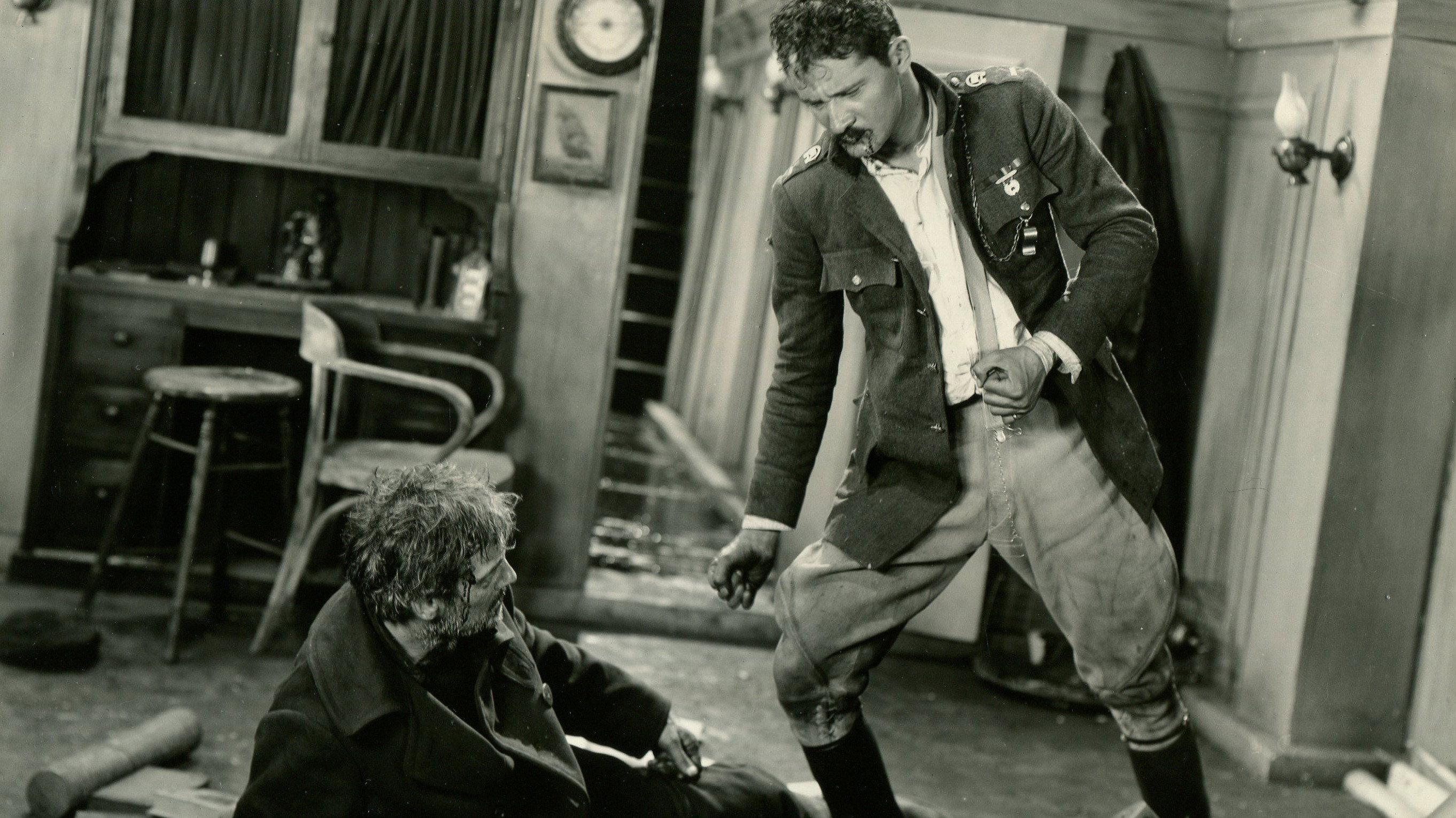 The Barrier 1926 movie scene