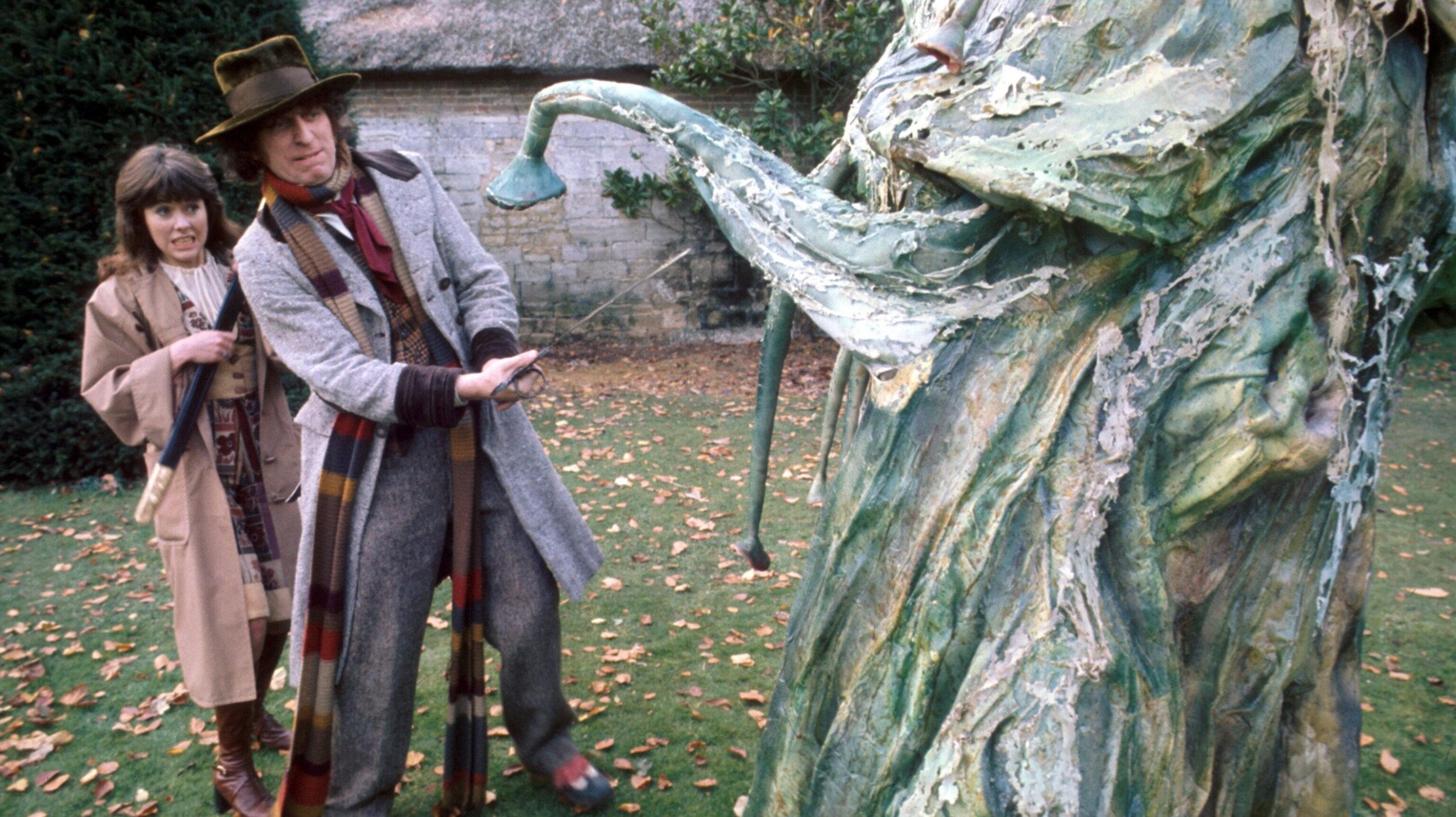 Doctor Who: The Seeds of Doom 1976 movie scene